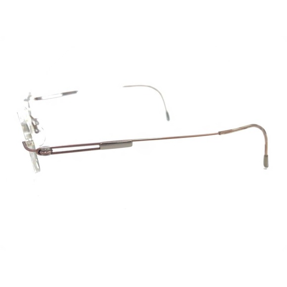 Silhouette 7534 40 6083 Titanium Brown Rimless Eyeglasses Frames 19 140 Austria - Picture 7 of 13